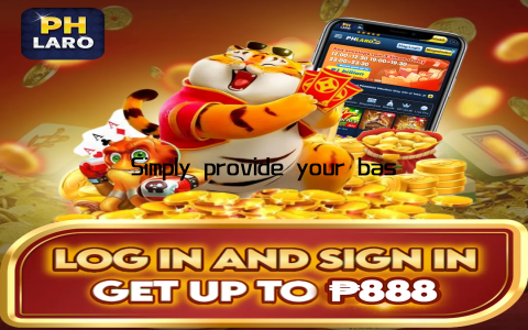 Simply provide your basic details, and you’re ready to go